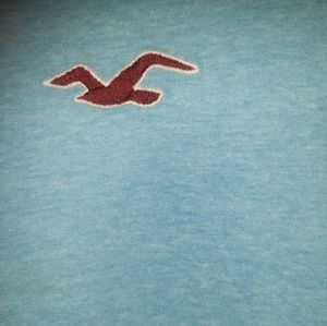Baby Blue Hollister tee